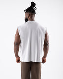Vintage Muscle Tank - Silver Sky