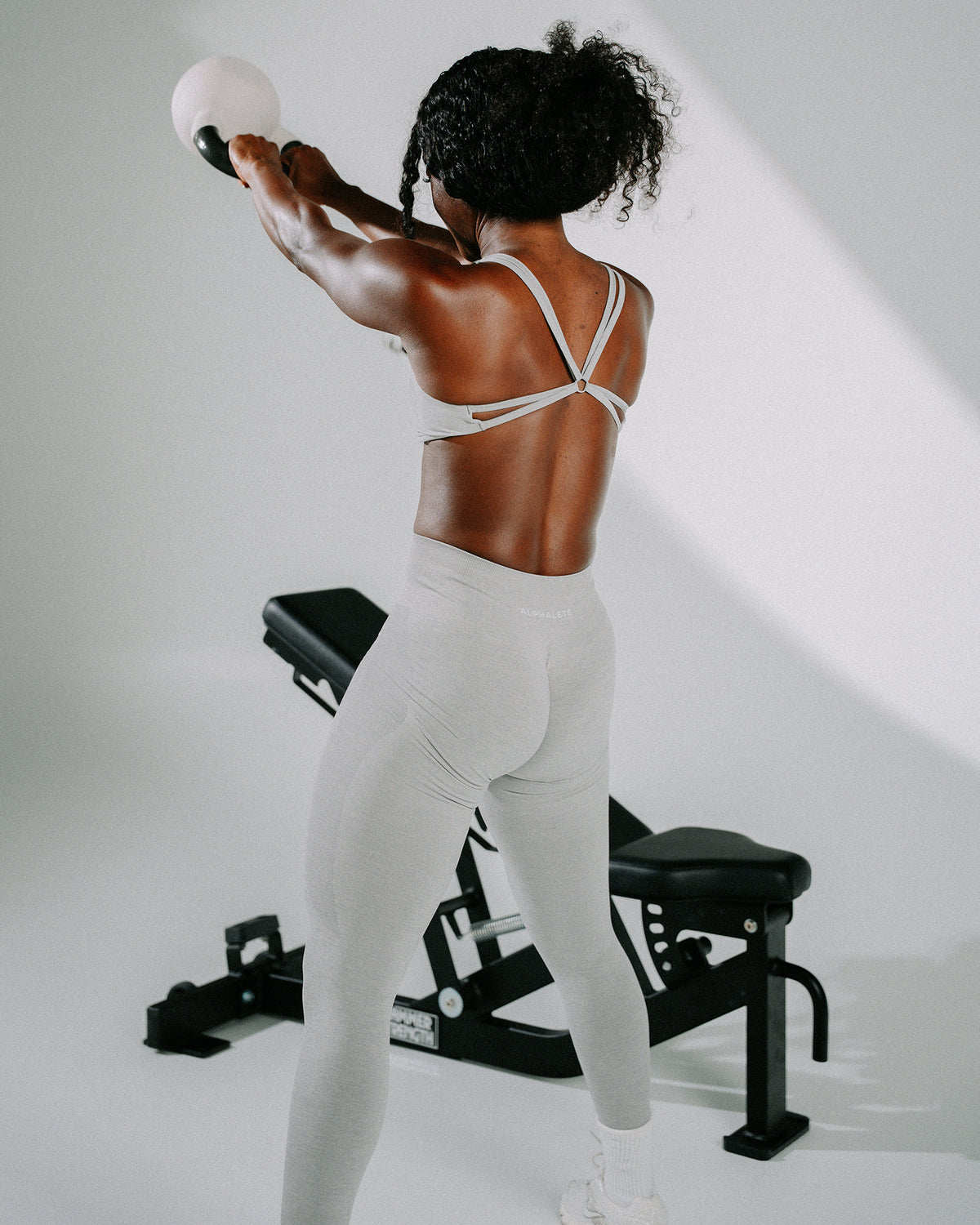 Pump High Rise Legging - Cedar product media
