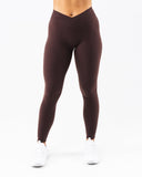 Wrap Mid Rise Legging - Cashmere