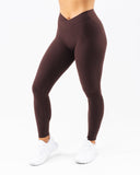 Wrap Mid Rise Legging - Cashmere