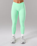 Wrap Mid Rise Legging - Aurora