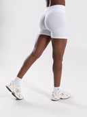 Pump High Rise Short - White