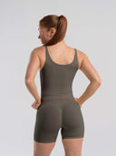 Softcurve Scoop Neck Tank - Khaki
