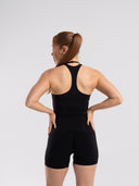 Softcurve Racer Tank Long - Black