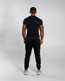 Vantage Jogger in Black – men's seamless joggers, view 5