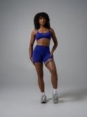 Contour Mid Rise Short - Royal Purple
