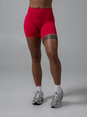 Contour Mid Rise Short - Wild Strawberry