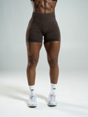 Pump Mid Rise Short - Walnut