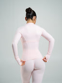 Aura Sculpt Jacket Long - Ballet Pink