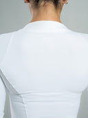 Aura Sculpt Jacket Long - White