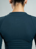 Aura Sculpt Jacket Long - Deep Sea