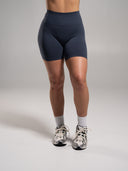 Pump High Rise Short - Dusty Navy