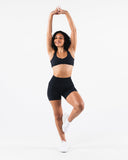Aura Ultra-High Rise Short - Black