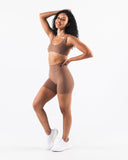 Aura Ultra-High Rise Short - Oak