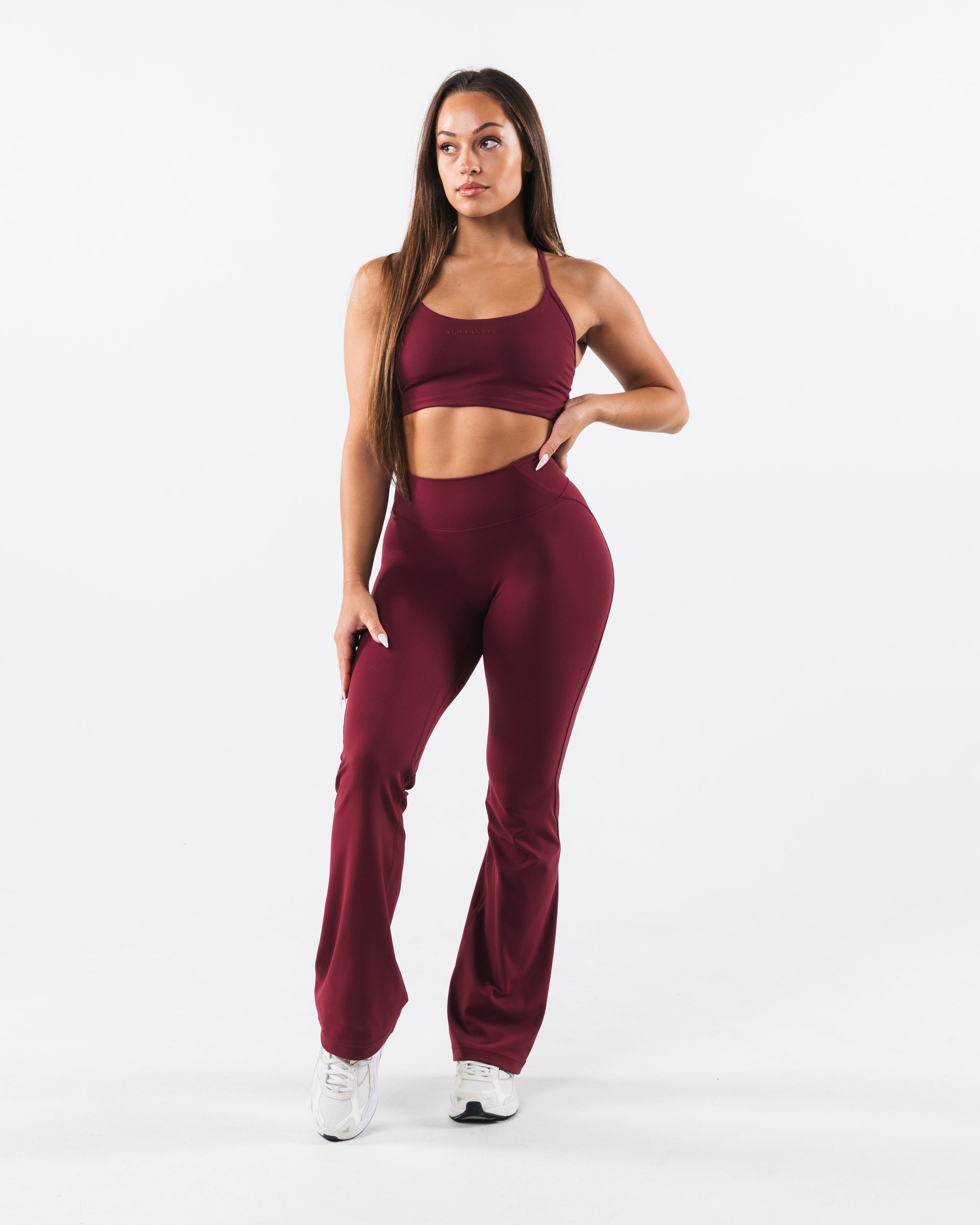 Aura Sculpt Bra - Sand – Alphalete Athletics