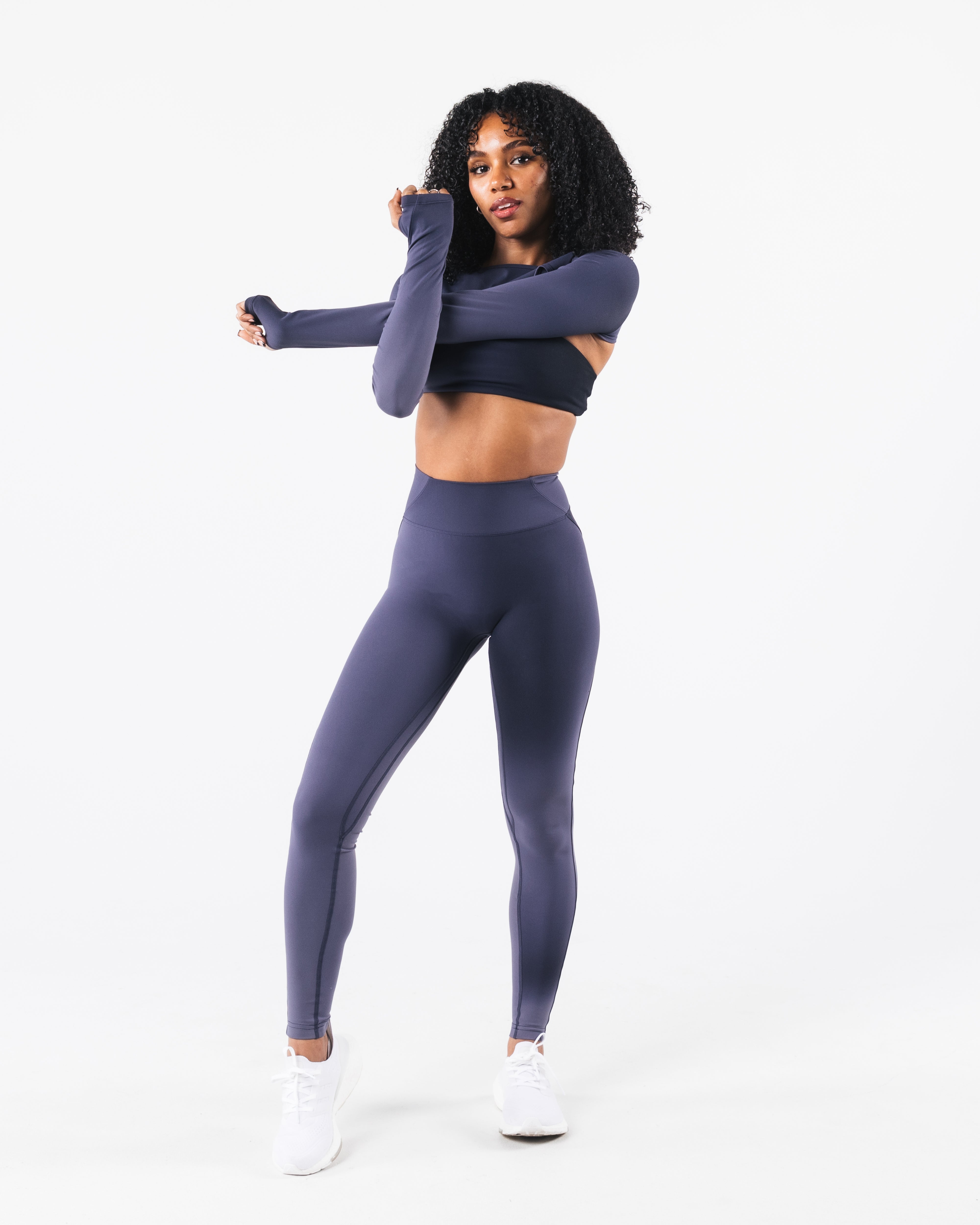 Aura Shrug LS - Aura Blizzard Print – Alphalete Athletics UK