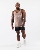 Stadium Raw Cut Tank - Sand