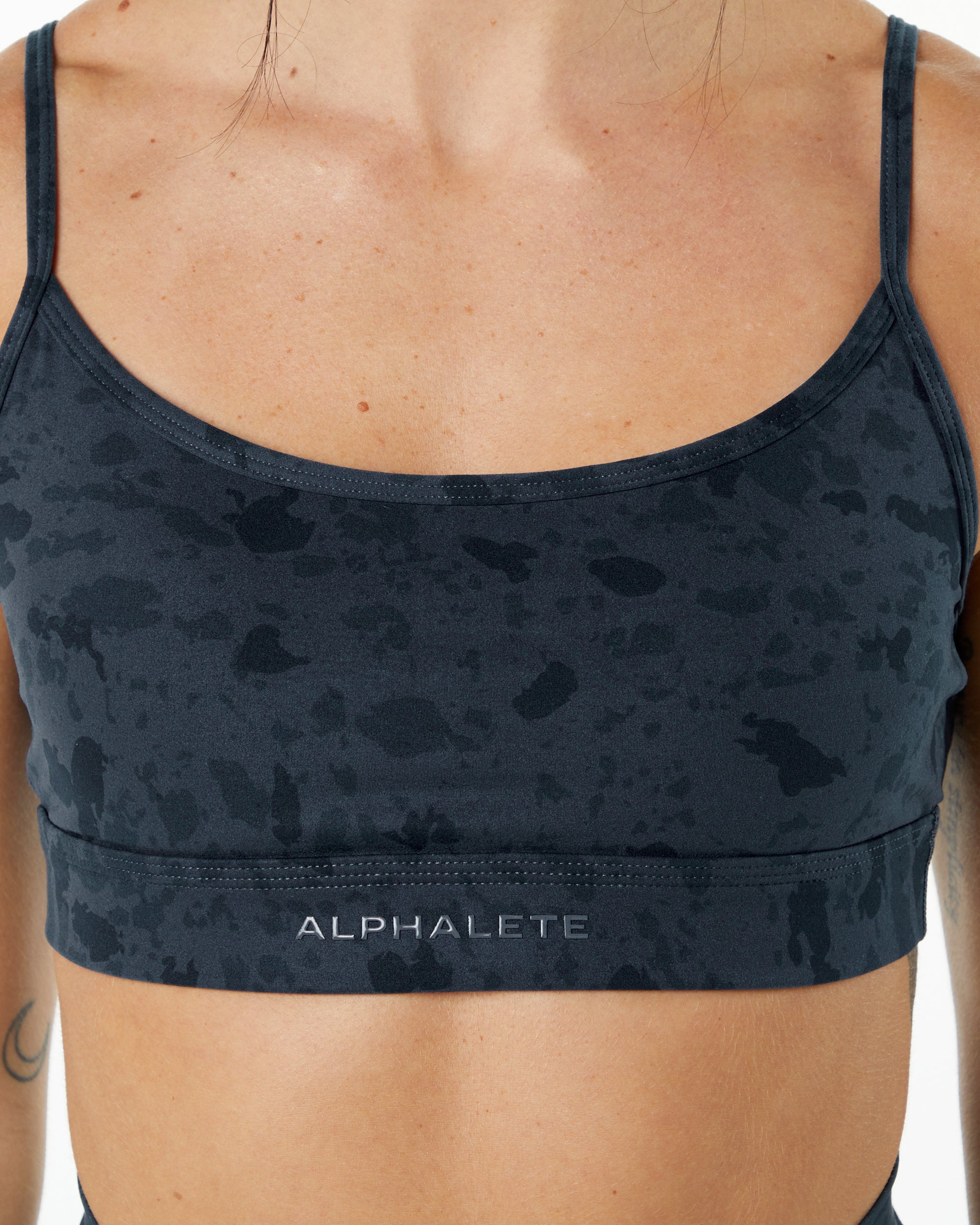 Amplify Bra - Whale Blue – Alphalete Athletics